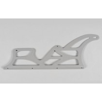 Alloy chassis side plate, right. WB535