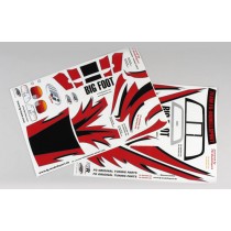 Monster truck decal set