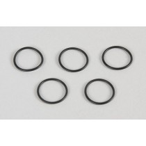 Alloy shock piston, 14.8mm O-rings 5pcs.