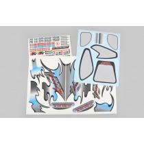 Leopard 4WD decal set