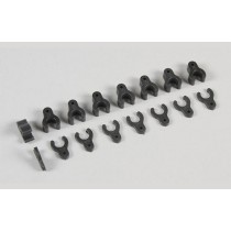 Wishbone Adjustment Clips for 6mm pins,, 16pcs