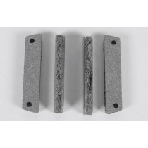 Competition Brake Pads Glued on Plates, 4pcs