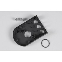 Air filter flat, plastic lower part