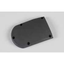 Air filter flat, plastic upper part