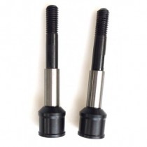 GENIUS Rear Axle with RH Thread, 2pcs