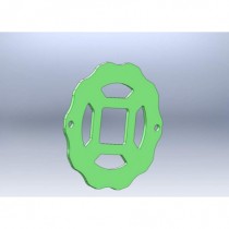 GENIUS Brake Disc Vetronite with increased Diameter for F1, 2pcs