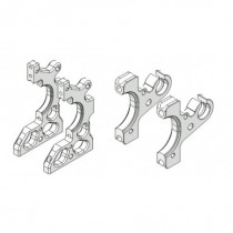 Rear Bulkhead Set 7075 T6 2pcs