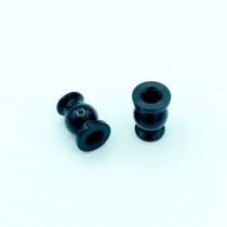 Alloy Ball with back stop 6.8mm M3 2pcs