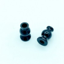 Alloy Ball with back stop 6.8mm Ø3mm 2pcs