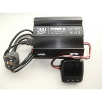 USED SkyRC 380watt Power supply+B6 Nano multi chemistry charger/discharger